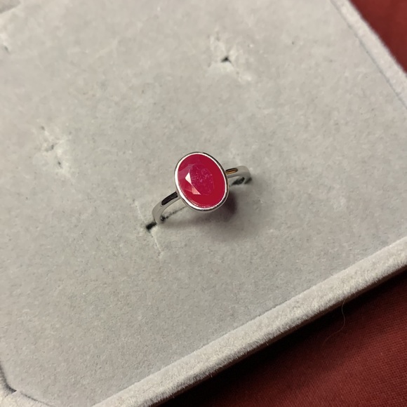 2CT Natural Burma Ruby Ring - Picture 13 of 13
